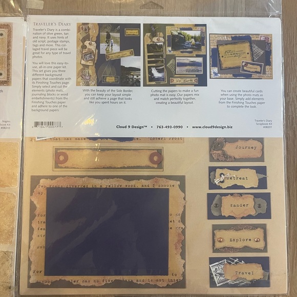 Cloud 9 Design Scrapbook Page Kit - Picture 6 of 6